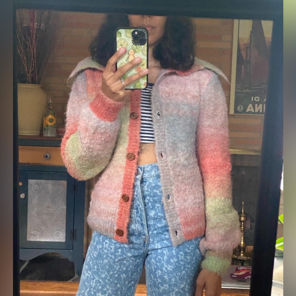 Find Me Now XS/S Dusty Knit Cardigan